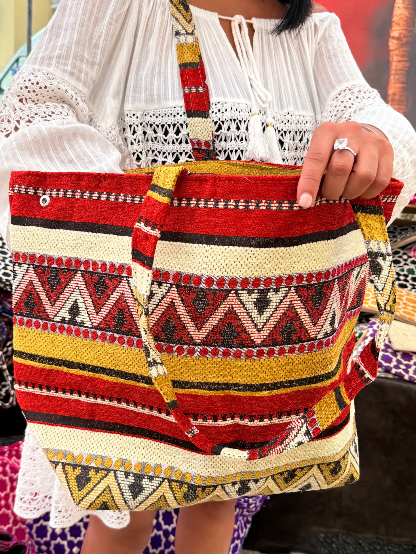 Sac artisanal africain