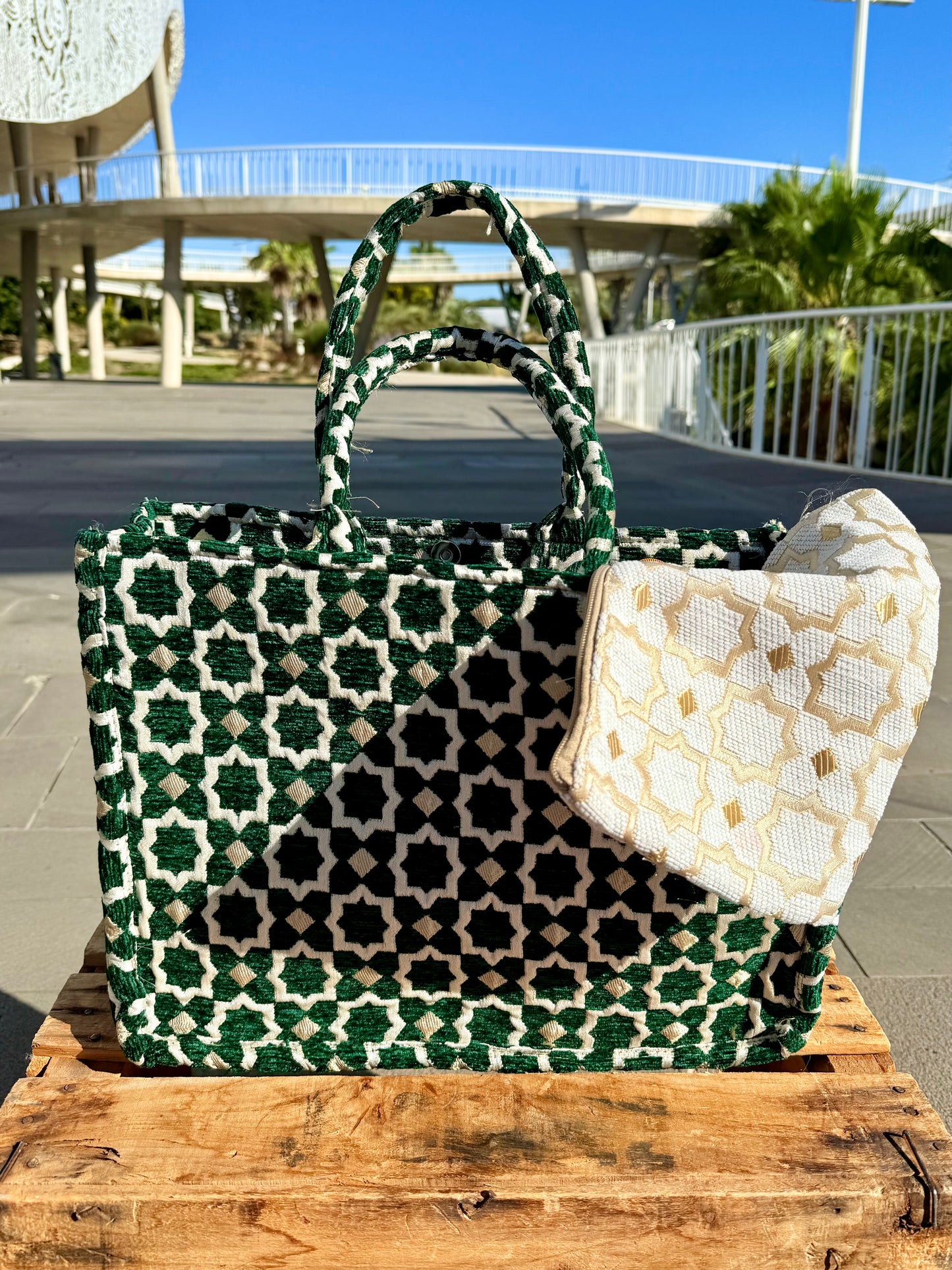 Sac artisanal rigide