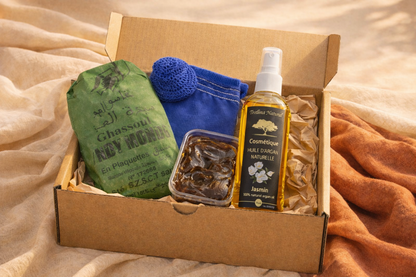 Kit Hammam maison - Finit la peau de fraise