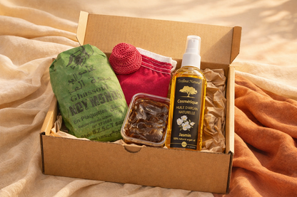 Kit Hammam maison - Finit la peau de fraise