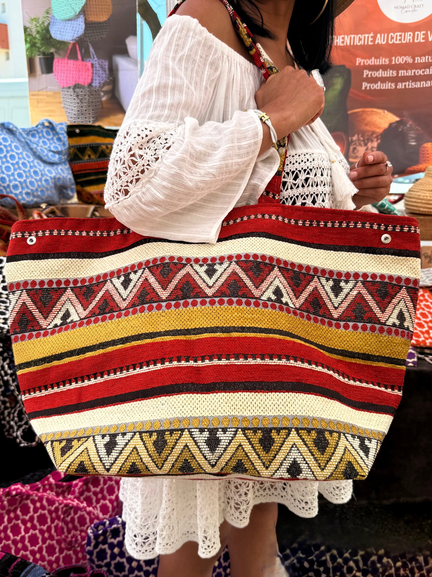 Sac artisanal africain