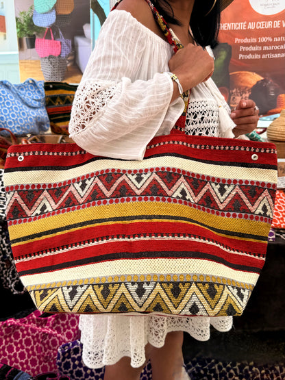 Sac artisanal africain